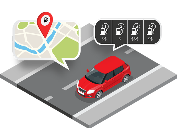 find the nearest service stations, and get product information.